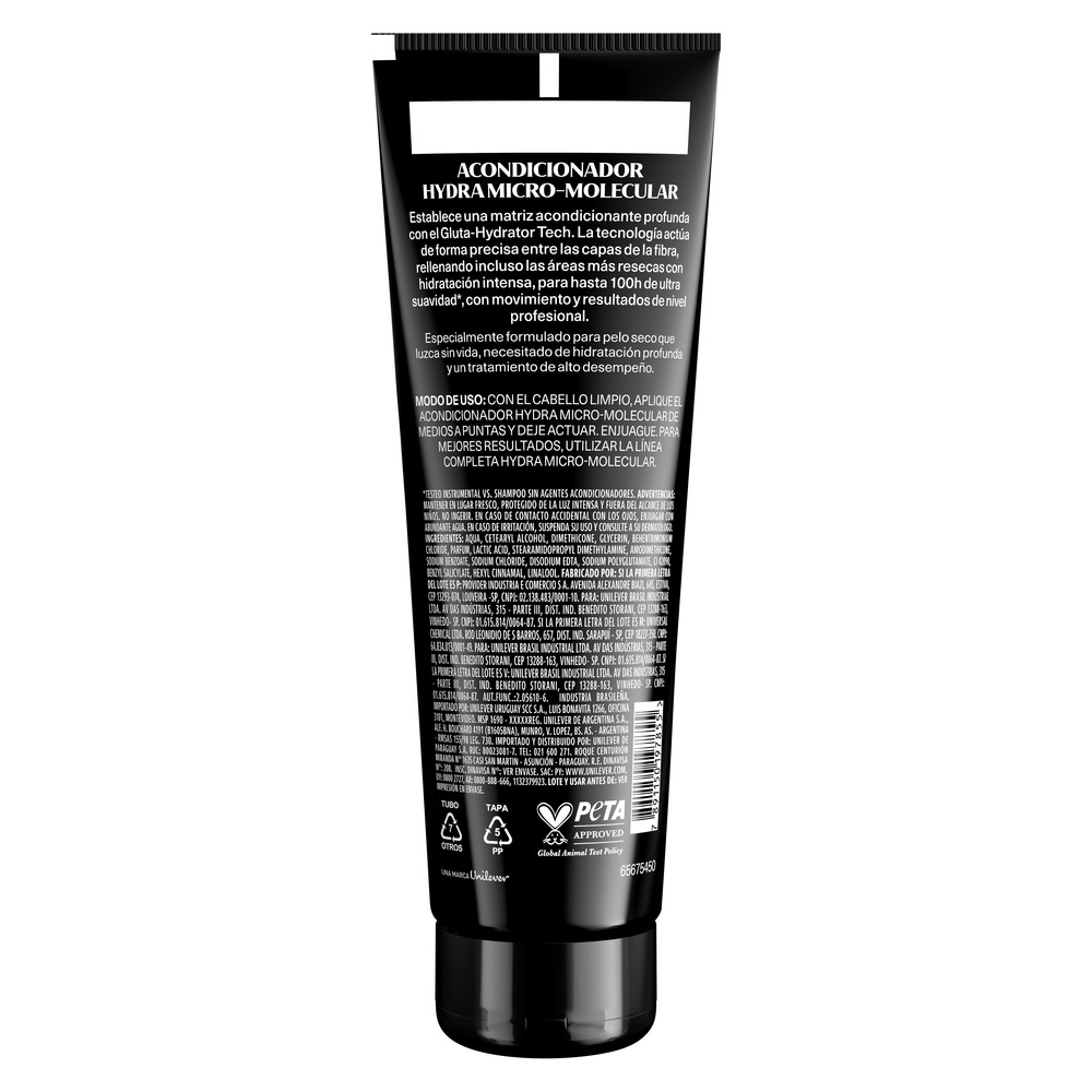 Tresemme Acondicionador Hydra Micro-Molecular 250 ml