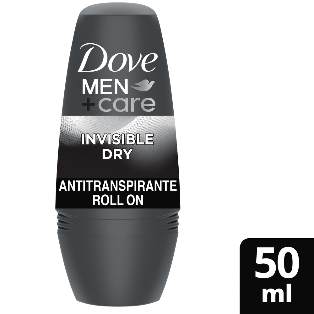 Dove Desodorante Antitranspirante Men+Care Invisible Dry Roll-On 50 ml