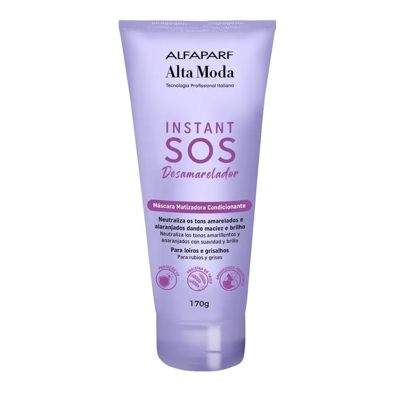Alta Moda Instant Sos Desamarillador Mascara 170 g